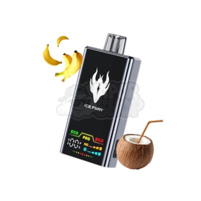 iCITY Ice Fury 40K: Banana e Água de Coco [Banana Coconut Water]