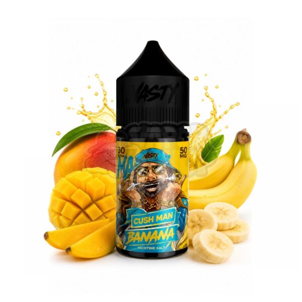 NASTY 30ml 50mg LOW: Maracujá Banana [Cush Banana]