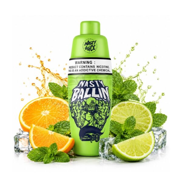 NASTY 60ml 3mg: Laranja e Limão [LOW Hippie Trail]
