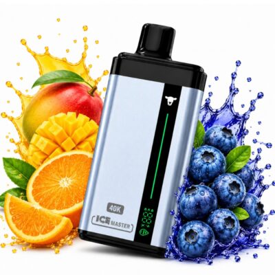 Black Sheep 40K Ice Master: Laranja Manga / Blueberry [Orange Mango / Blueberry]