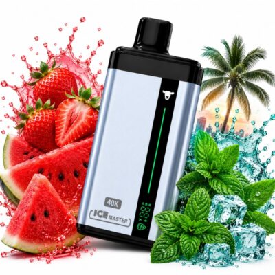 Black Sheep 40K Ice Master: Morango Melancia / Menta Miami [Straw Water / Miami Mint]