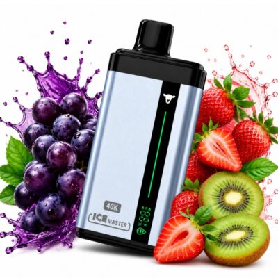 Black Sheep 40K Ice Master: Uva / Morango Kiwi [Grape / Straw Kiwi]