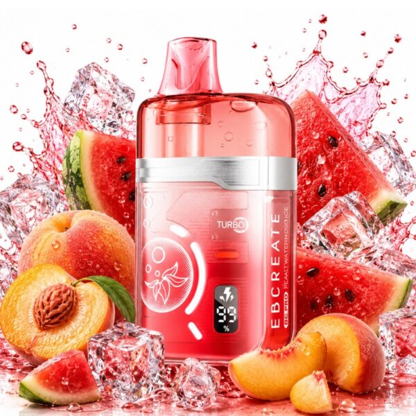 Elfbar EB CREATE 40K: Melancia e Pêssego Ice [Watermelon Peach Ice]