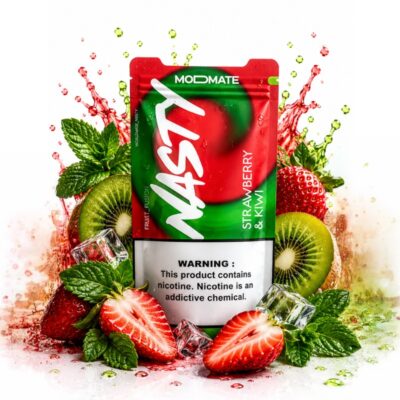 NASTY 60ml 3mg MODMATE: Morango Kiwi [HIGH Straw Kiwi]