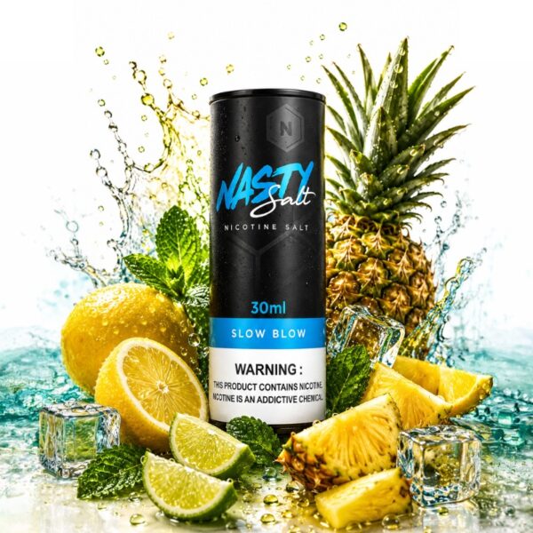 NASTY 30ml 50mg LOW: Limão Abacaxi [LOW Slow Blow]