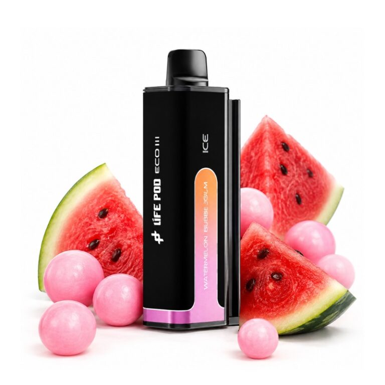 Life Pod ECO 3 20K: review, 20.000 puffs e todos os 12 sabores