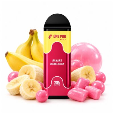 Lifepod 10k REFIL: Chiclete de Banana [Banana bbg]
