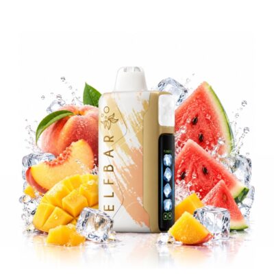 Elfbar ICEKING 40K: Pêssego, Manga e Melancia [Peach Mango Watermelon]