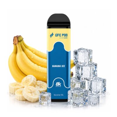 Lifepod 8k PRO REFIL: Banana Ice