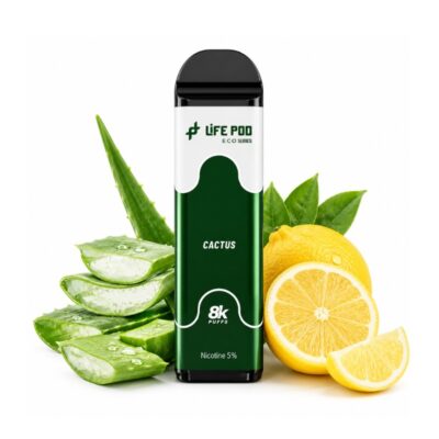 Lifepod 8k PRO REFIL: Aloe Vera Limão [Cactus]